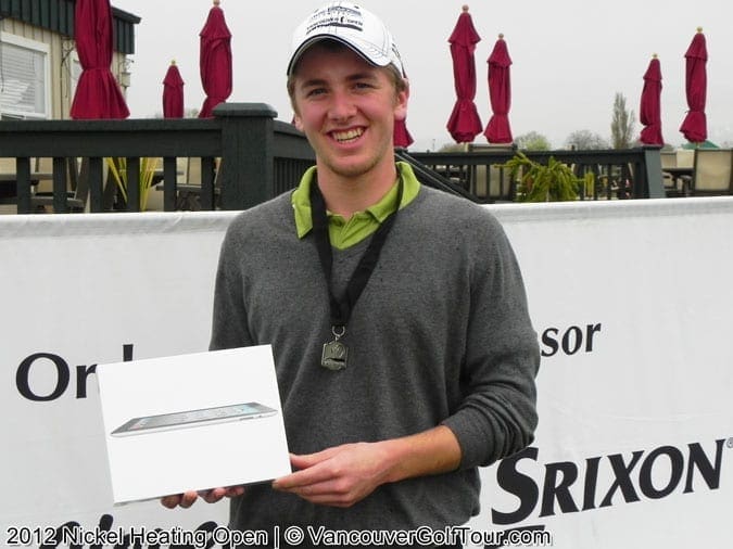 Connor O'Dell Overall Winner in the Amateur competition