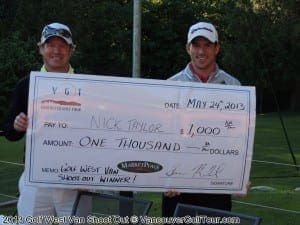 2013 Champion with Nick Taylor 
