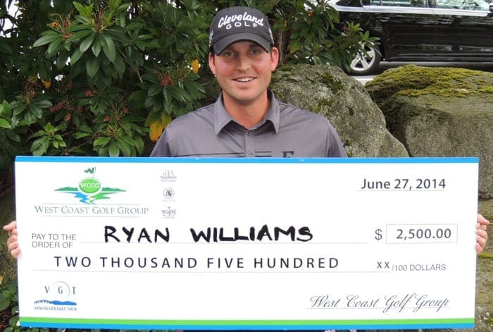 PGA TOUR Canada’s Ryan Williams PGA TOUR Canada’s Ryan Williams