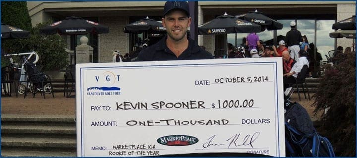 Kevin Spooner Rookie of the Year