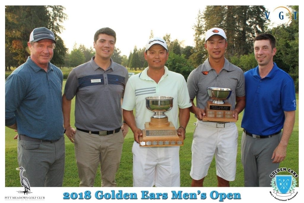 2108 Golden Ears Invitational Winners with VGT Commissioner