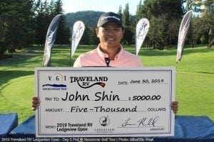 2019 Ledgeview Open Winner - John Shin