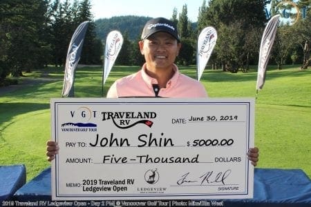 2019 Ledgeview Open Winner - John Shin