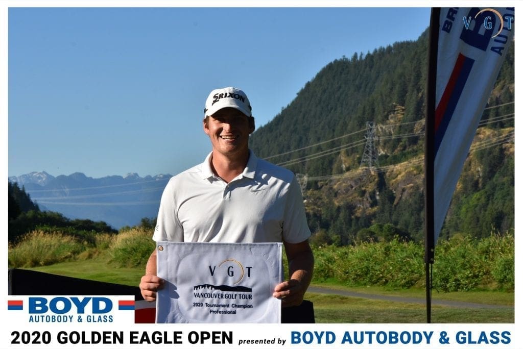 Pro Winner Kaleb Gorbahn from Smithers BC Pro Winner Kaleb Gorbahn from Smithers BC