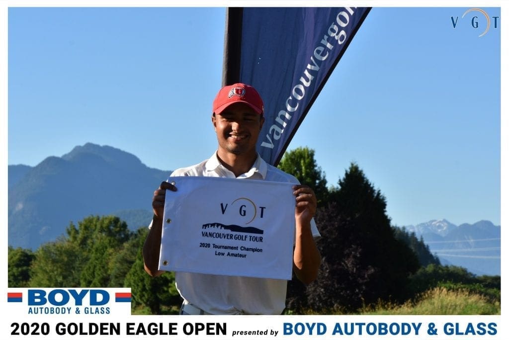 Tristan Mandur finished at -7 to win male championship flight Tristan Mandur finished at -7 to win male championship flight