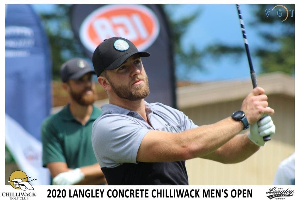 Connor O’Dell lit it up with 7 birdies and an eagle to share the clubhouse lead